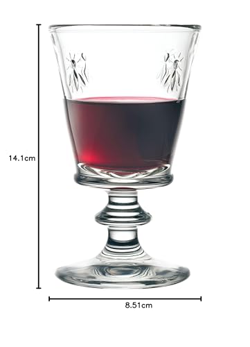 Verre à pied Abeille La Rochere 14cm lot de 6 verres à eau - 6