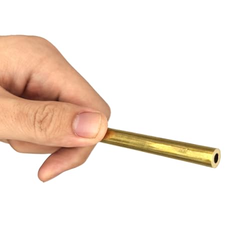 WUDOLI Dünnwandiges Messingrohr 5.5x0.5mm