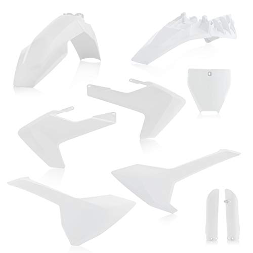 Kit plastiques HUSQ TC85 2019 blanc complet pour moto cross