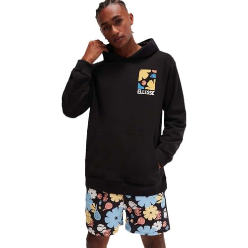 Ellesse Herren-Sweatshirt, Modell Tepsoni, synthetisch, Größe: M, Schwarz