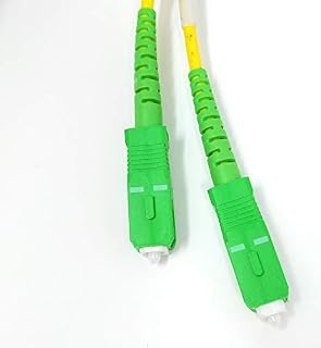 15M - Singlemode Simplex Fiber Optic Cable (9/125) - SC/APC to SC/APC