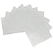 Les papiers de feuille d'absorption de couleur de machine mélangée de preuve de teinture de blanchisserie utilisent des fournitures de nettoyage de lavage Lot De Serviette De Bain (White, One Size)