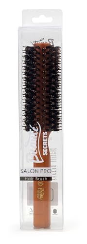 Image of Beaute Secrets Professional Round Brush for Blow Drying Ceramic Ion Thermal Barrel Brush for Precise Styling and Maximum Volume - Lightweight Round Hair Brush for Manageable Hair