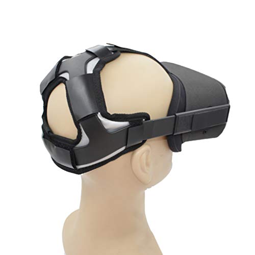 Hubei1 capacete de realidade virtual antiderrapante para cabeça alívio de pressão e almofada de espu