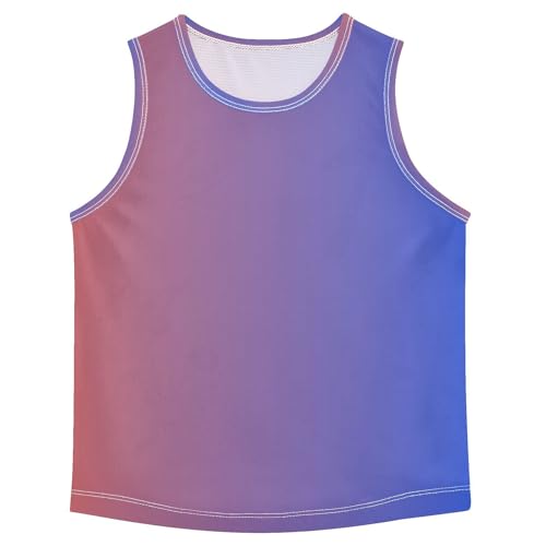 J JOYSAY Green Drake Gradient Boys Tank Top Sleeveless Muscle Shirts Quick Dry Kids T-Shirts 3-15T