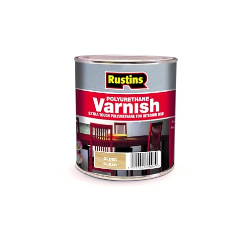Rustins Polyurethane Varnish Clear Gloss 1l