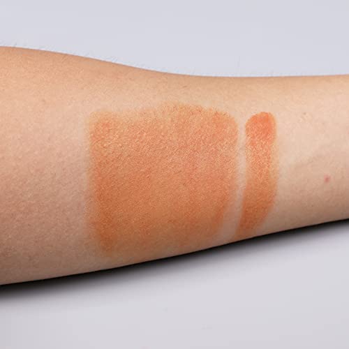 Ismine Single Eyeshadow Powder Palette Matte Pumpkin Orange, High Pigment, Longwear Single Chocolate Eye Makeup For Day & Night (#12) #TOP4