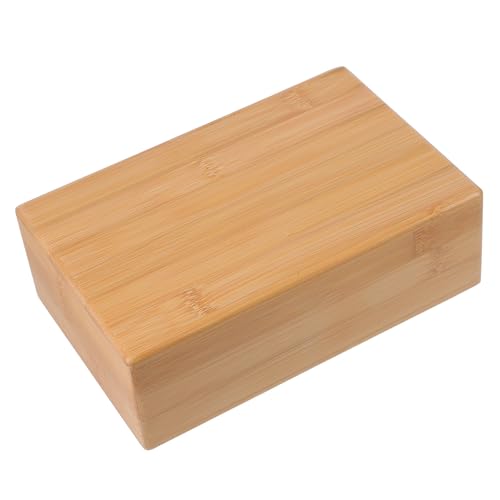Bloques de yoga seguros HOMSFOU de madera de bambú para evitar caídas y resbalones