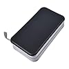 alavisxf xx CD Case, 96 Capacity Hard Plastic CD Holder Protective DVD Disc Storage Case Holder Portable Zipper CD DVD Organizer Storage Wallet for Car Home Travel (96 Capacity, Black) #4