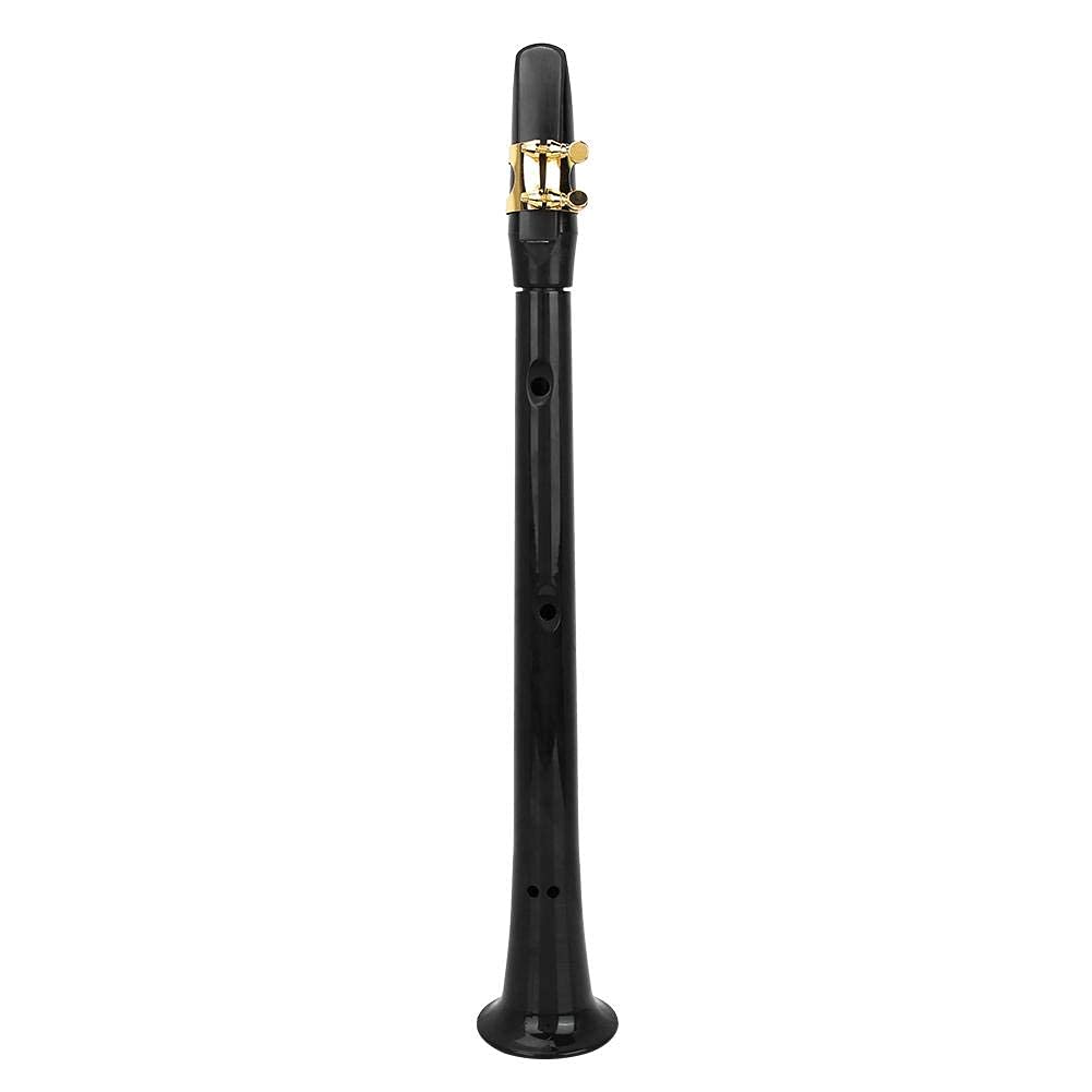 Saxofón portátil de Bolsillo Sax Saxofón Mini de Bolsillo con Bolsa de Almacenamiento de láminas