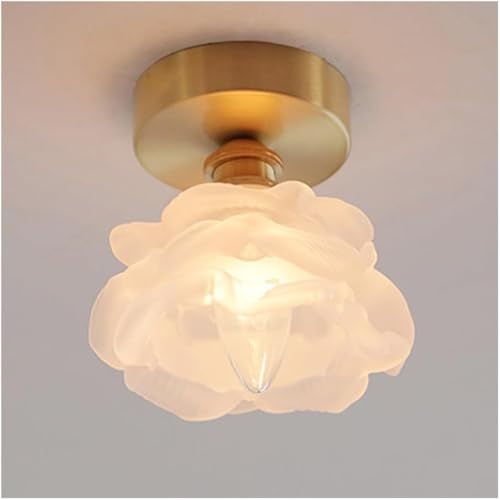 Plafonnier semi-encastré E27 luminaire moderne américain de 15 cm