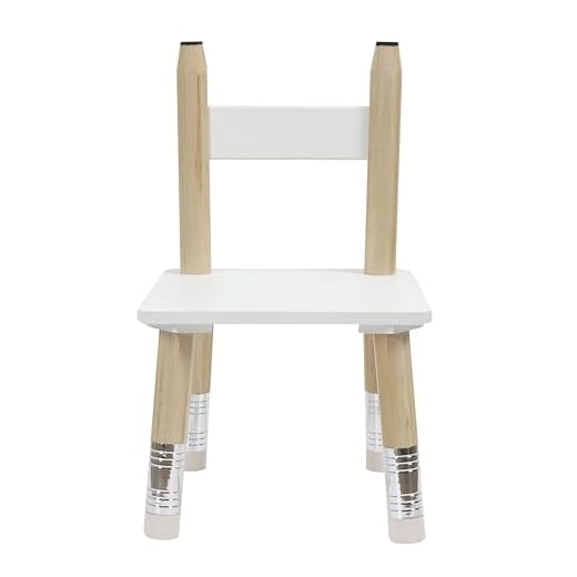 HOME DECO KIDS HD6740 HD6740-Mesa y 2 sillas de lápices para niños, Blanco – Madera – Fucsia, 55x42x55 cm
