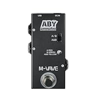 Versatile ABY Switching: A/B mode for toggling between amps/effects; A&B mode for blending signals—ideal for wet/dry rigs or parallel processing. Bidirectional Routing: Works both ways (A/B to C or C to A/B) for flexible signal flow; compatible with ...