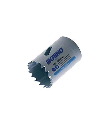 KRINO 2106004400 HSS Bi-Metal Holesaw Variable Serrations, Grey, 44 mm