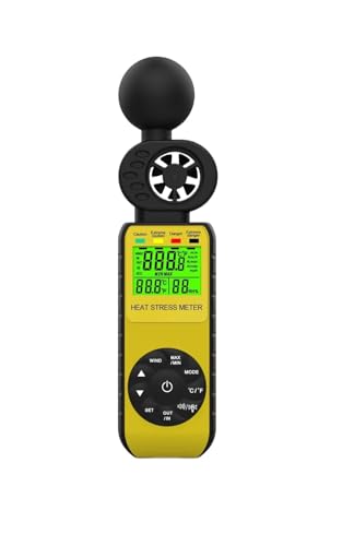 Compteur de vitesse du vent et anémomètre pour activités de plein air et maison