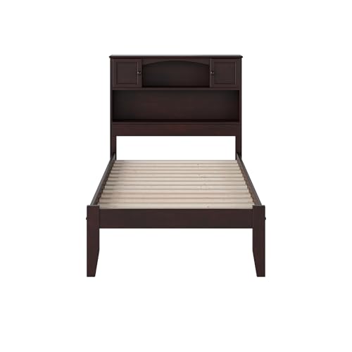 Atlantic Möbel Newport offener Fußbereich Bett Modern Twin Espresso – Bild 5