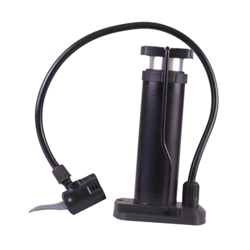 Gogogmee 1Pc High Pressure Foot Pump for Bikes and Tires Portable Floor Inflator with Barometer Durable and Construction Easy to Use for Home and Outdoor Activities
