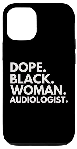 Dope Black Woman Audiologist Empower Professional �X�}�z�P�[�X iPhone 12/12 Pro �p