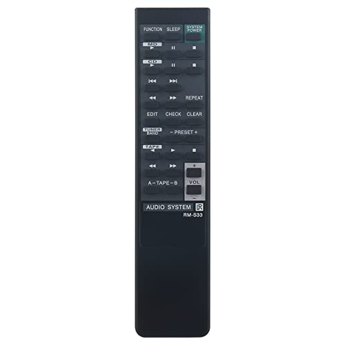 Compatibile con alcuni modelli: Adatto Per SONY RM-S33 HCDH801 MHC-701 MHC-801 MHC-S30 MHC801 MHCS30 STD777ES e altro.