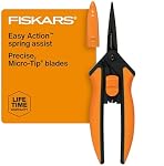 Fiskars Non-Stick Softgrip Micro-Tip Pruning Snip