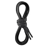 レッドウィング RED WING 48inch Flat Waxed Black 97155 黒 平紐 122cm フラット・ワックスド・ブーツレース