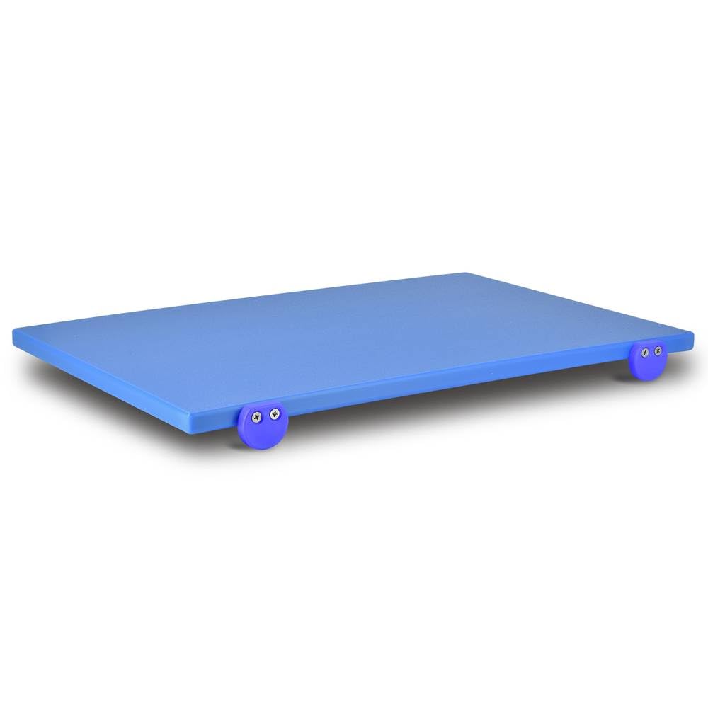 Tagliere Professionale ERR4M in polietilene con Fermi. (Blu, 60x40)