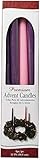 4 PieceTapered Advent Candle Set