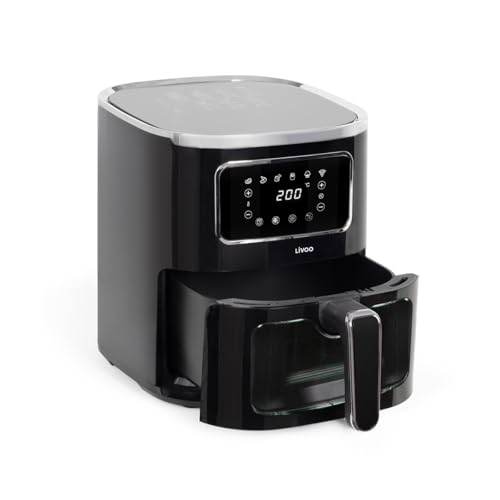 Livoo - Friteuse sans huile 5 L DOC341-6 programmes, 1450W, sans PFAS, – Image 6