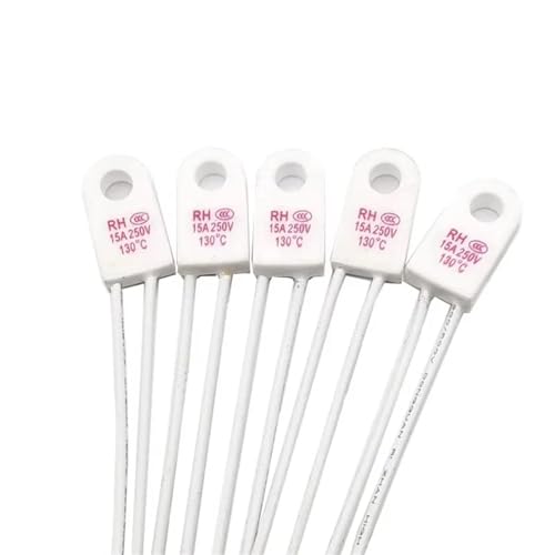 Fusible thermique RH115 15A 250V coupure 115°C pour protection de surchauffe 5 pièces