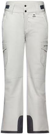 Arctix Women's Snow Sports Insulated Cargo Pants, Quiet Grey, 2X Short - 3