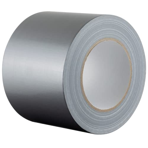 GTSE - Robusto nastro americano - Nastro adesivo telato bianco - 100 mm x 50 m - Impermeabile - Per riparare, fissare, legare, rinforzare e sigillare - 1 rotolo