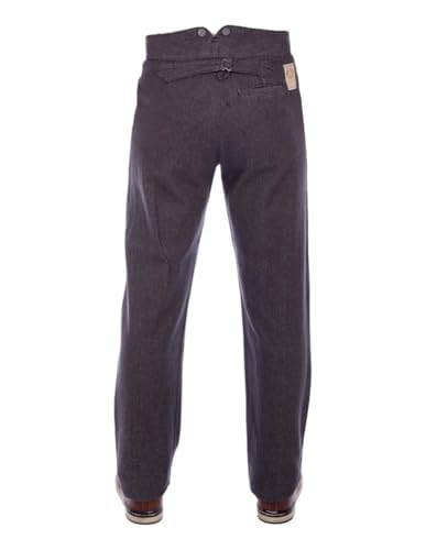 Scully Western Pants Mens Raised Dobby Stripe Rangewear F0_RW3532