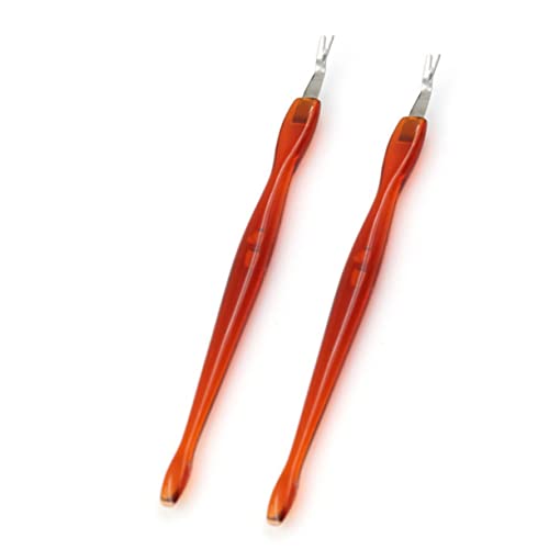 WEKADRIN 10pièces Lot De Outils Pour Ongle Art Repousse-cuticules Coupe-cuticules Fourchette Pour Peaux Mortes Outils De Manucure Éliminateur De Peaux Mortes