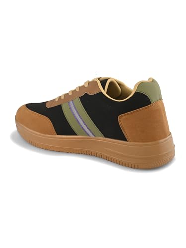 Image of Centrino Men's Sneakers | Cushioned Insole Comfortable Shoes | Trendy & Stylish Modern Sneakers | Durable Lightweight Sole Casual Walking Footwear (8184)
