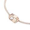 Swarovski Sparkling Dance North Bangle Bracelet with Clear Swarovski Crystals and Matching Pavé on a Rose-Gold Tone Plated Setting