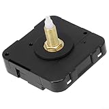 LatoYard Mecanismo de repuesto para reloj de cuarzo, eje máximo de 31 mm, 56 x 56 x 16,3 mm, kit de reparación para relojes de escritorio de manualidades