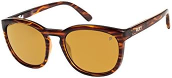 Roxy Womens Kaili Polarized - Sunglasses - Women - One Size - Brown Shiny Havana Brown/Flash Gold One Size