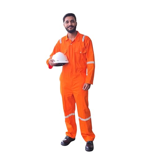 Image of HABIL Industrial Workwear /Coverall /Boiler Suit, 100% Cotton, 200 GSM