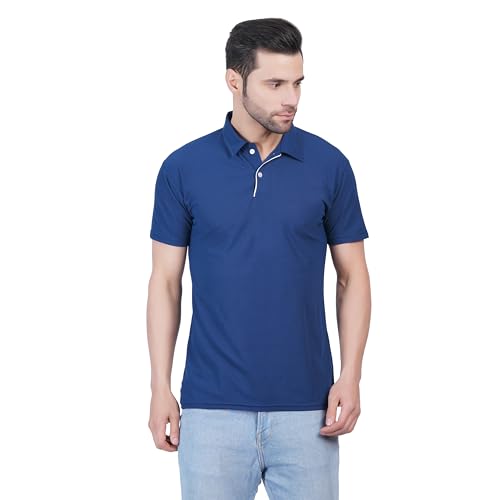 Image of T-Shirt for Men's | Regular Fit Polo Casual Stylish | Half Sleeve T Shirt