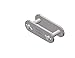 Senqcia Inspire Series C2080CL Connecting Link, Cotter Type for Double Pitch Chain, 2.89" Length, 2" Pitch (Pack of 5)