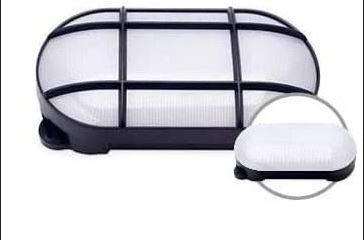 GSC Aplique LED Oval Cercis con Rejilla 15W 6500K Negro 200205003