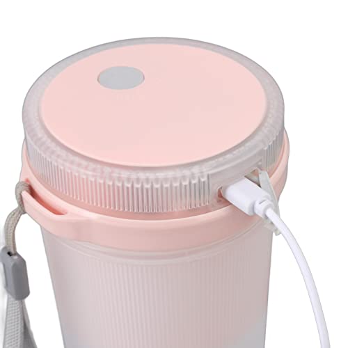 Extrator de suco elétrico para uso doméstico - Copo espremedor elétrico 300ml portátil USB recarregá