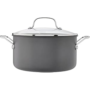 Cuisinart 644-24 Chef’s Classic 6-Quart Nonstick-Hard-Anodized, Stockpot w/Cover