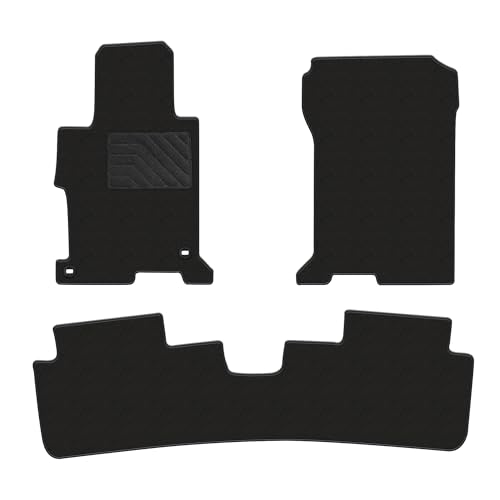 Carpet Floor Mats Fit for Honda Accord 2013-2017 Custom Fit All Weather Anti-Slip Waterproof Floor Liners - 3pcs