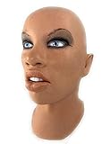 mascara de latex superman mujer ♥ Incluso beber. Cara de mujer de clase extra. Ideal para juegos de rol.
