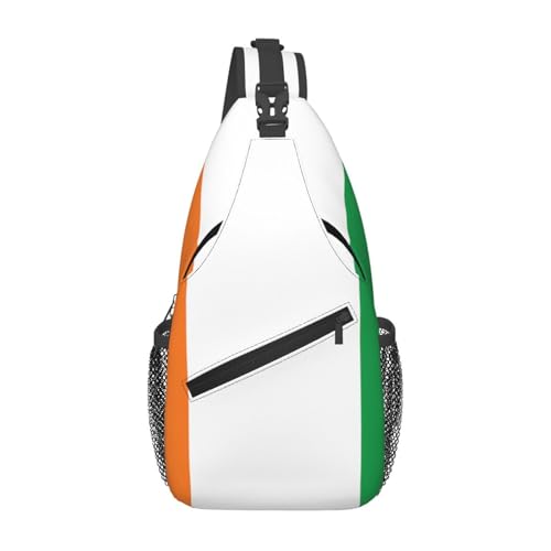 Mochila unisex ligera con diseño bandera de Costa de Marfil