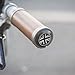 ACEOFFIX Aluminium Handlebar Plugs for BROMPTON in Black (PAIR) Union Jack