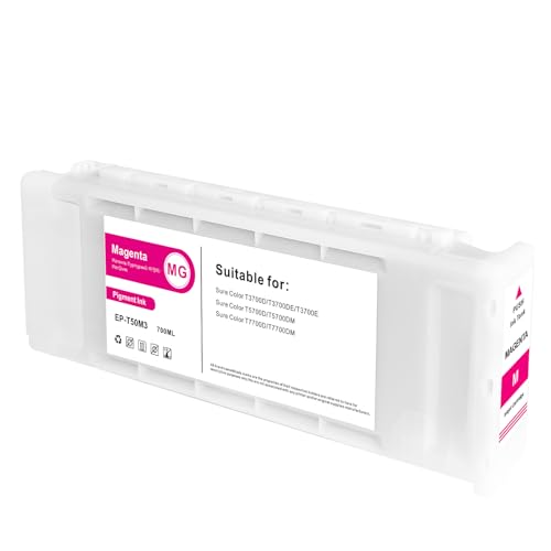 Cartouche d'encre T50M3 de 700ML pour des tracés magenta ultra précis
