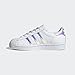 adidas Originals Superstar Sneaker, White/White/Core White, 4.5 US Unisex Big Kid