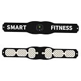 Uonlytech Cinturón de Fitness USB Recargable para Abdomen Entrenamiento Inteligente para Hombre y Mujer Equipo Duradero para Tonificar y Quemar Grasa Casa